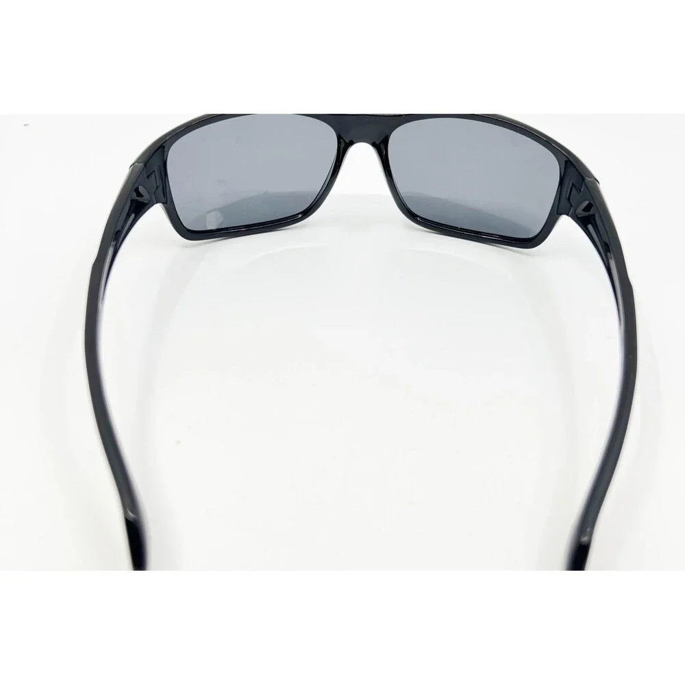 Bulova Sunglasses Men Shiny Black Polarized Coronado 62-16-136